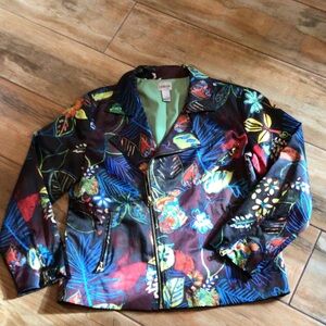 Chico’s Multicolor Floral Jacket